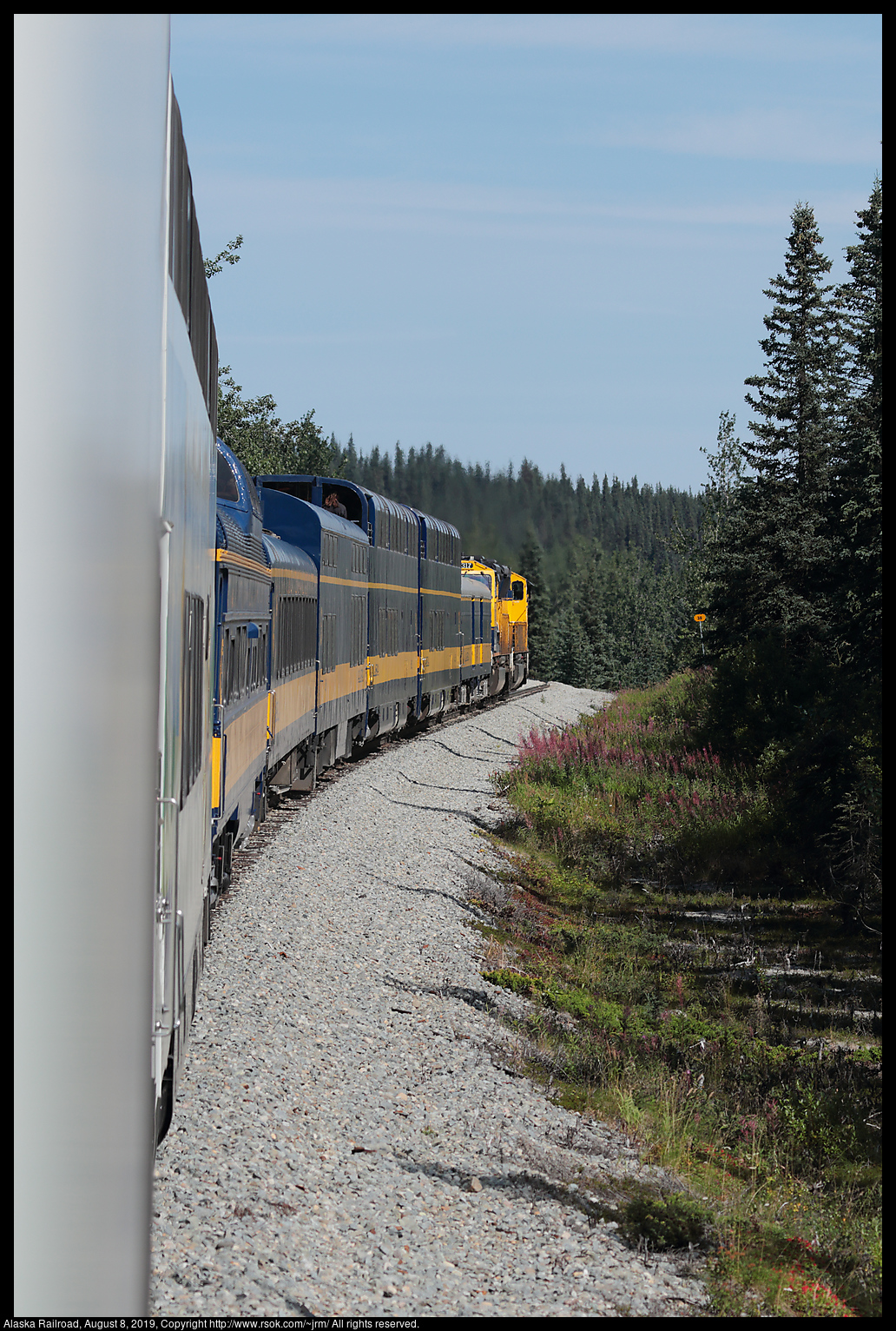 Alaska Railroad, August 8, 2019