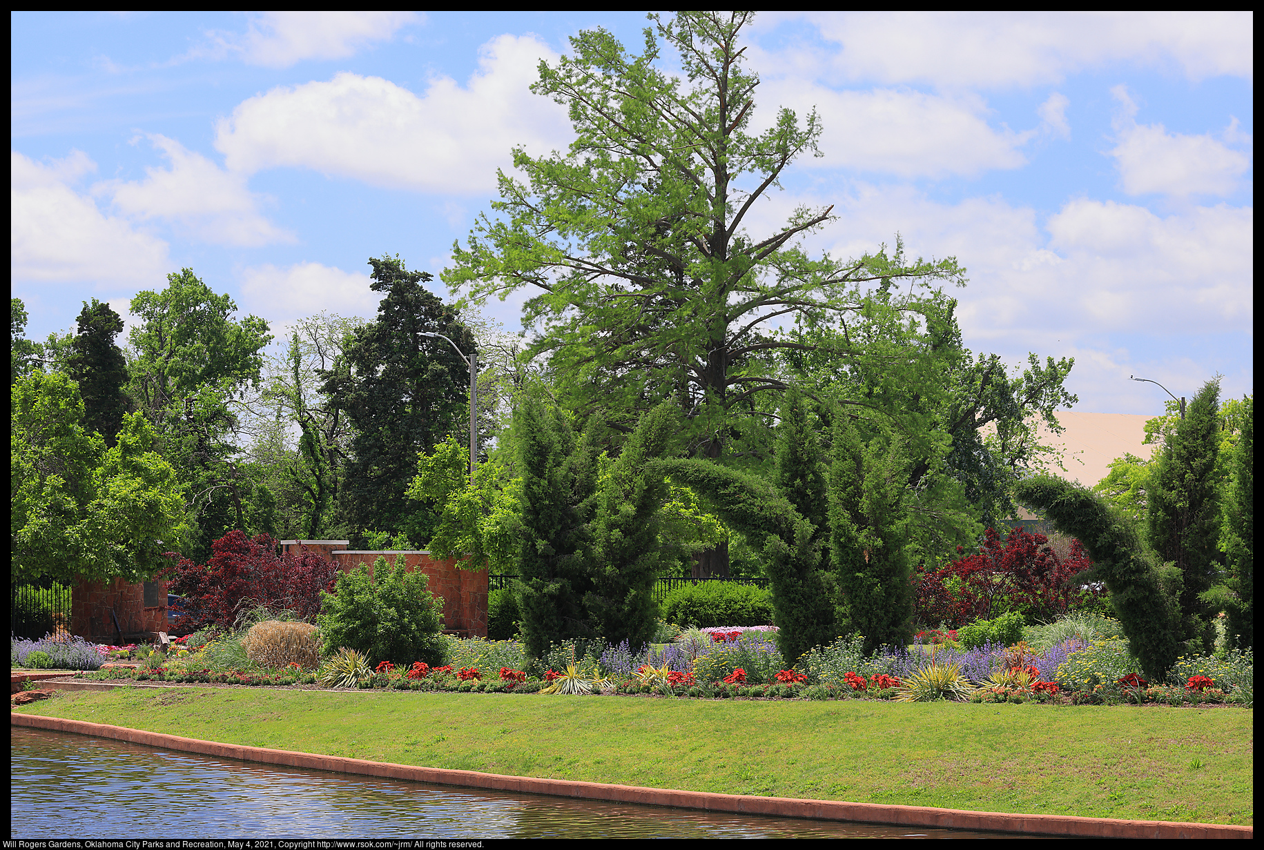 Will Rogers Gardens, Oklahoma City Parks and Recreation, May 4, 2021